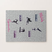 Gymnastiekvault, bars, Beam, Floor Custom Puzzle Legpuzzel (Horizontaal)