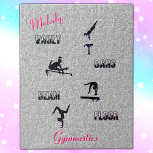Gymnastiekvault, bars, Beam, Floor Custom Puzzle Legpuzzel
