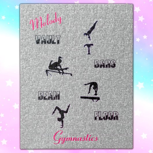 Gymnastiekvault, bars, Beam, Floor Custom Puzzle Legpuzzel
