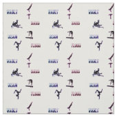 Gymnastiekvault, bars, Beam, Floor Stof (Swatch)