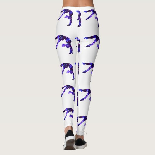 Gymnastiekvermogen Leggings (Achterkant)