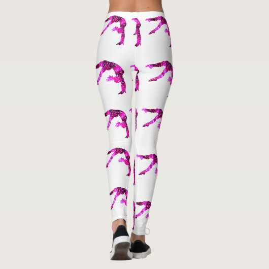 Gymnastiekvermogen Leggings (Achterkant)