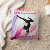 Gymnastiekvloer, balk, kluis, bars gepersonaliseer kussen (Deken)