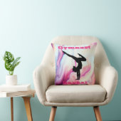 Gymnastiekvloer, balk, kluis, bars gepersonaliseer kussen (Stoel)