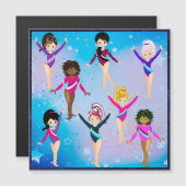 Gymnastiekvrienden: deze gymnast ziet er uit als o (Voorkant / Achterkant)