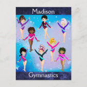 Gymnastiekvrienden: deze gymnast ziet er uit als o feestdagenkaart (Voorkant)