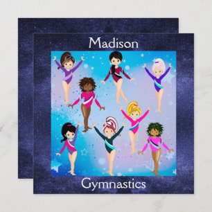 Gymnastiekvrienden: deze gymnast ziet er uit als o kaart