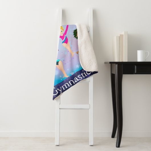 Gymnastiekvrienden: deze gymnast ziet er uit als o sherpa deken (In situ)