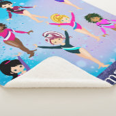 Gymnastiekvrienden: deze gymnast ziet er uit als o sherpa deken (3/4)