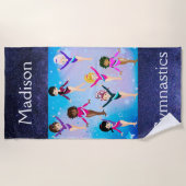 Gymnastiekvrienden: deze gymnast ziet er uit als o strandlaken (Voorkant)