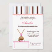 Gymnastiekwedstrijd Kaart (Voorkant)