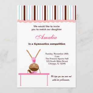 Gymnastiekwedstrijd Kaart