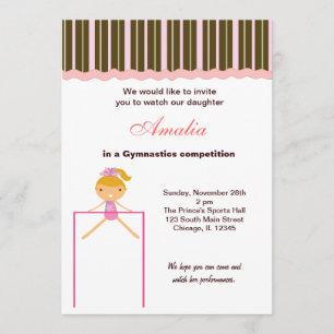 Gymnastiekwedstrijd Kaart