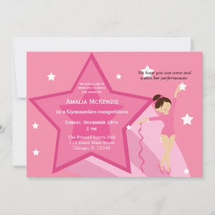 Gymnastiekwedstrijd Kaart