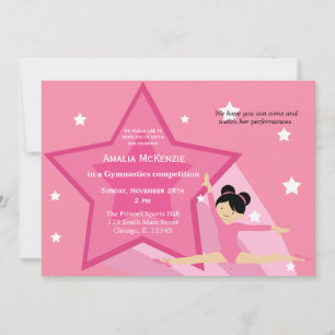 Gymnastiekwedstrijd Kaart