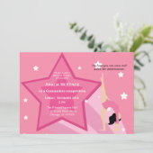 Gymnastiekwedstrijd Kaart (Staand voorkant)