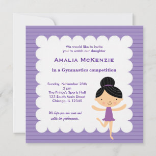 Gymnastiekwedstrijd Kaart