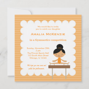 Gymnastiekwedstrijd Kaart