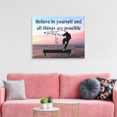 GYMNASTISCHE DOELEN CANVAS AFDRUK (Insitu (Woonkamer))