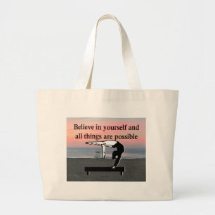 GYMNASTISCHE DOELEN EN DREAMS GROTE TOTE BAG