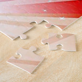 Gymnastische lichten puzzelen met gymnast. Aangepa Legpuzzel (Zijkant)