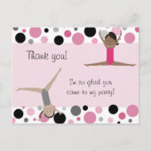 Gymnastische Partij Hartelijk dank voor uw roze, g Briefkaart (Voorkant)