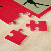 "GYMNASTISCHE puzzel voor jongens met een geperson Legpuzzel (Zijkant)