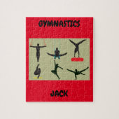 "GYMNASTISCHE puzzel voor jongens met een geperson Legpuzzel (Verticaal)