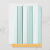 Gymnasts Birthday Party Invitations Kaart (Achterkant)