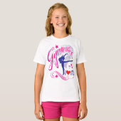 Gymnast's gymnastiek t-shirt (Voorkant volledig)
