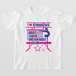 Gymnast's - I Love Gymnastics T-shirt