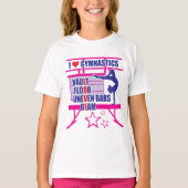 Gymnast's - I Love Gymnastics T-shirt (Voorkant)
