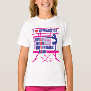 Gymnast's - I Love Gymnastics T-shirt