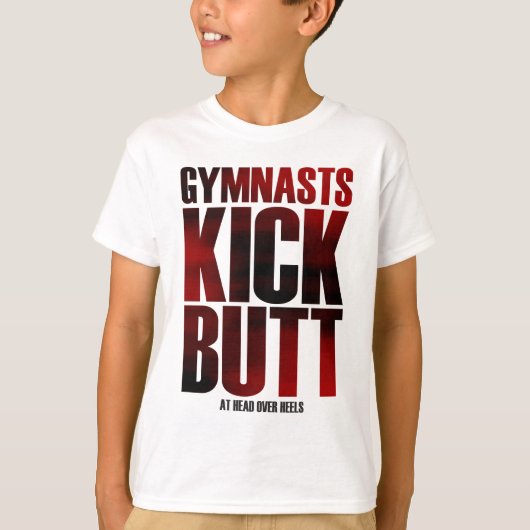 Gymnasts Kick Butt op HOH T-shirt (Voorkant)