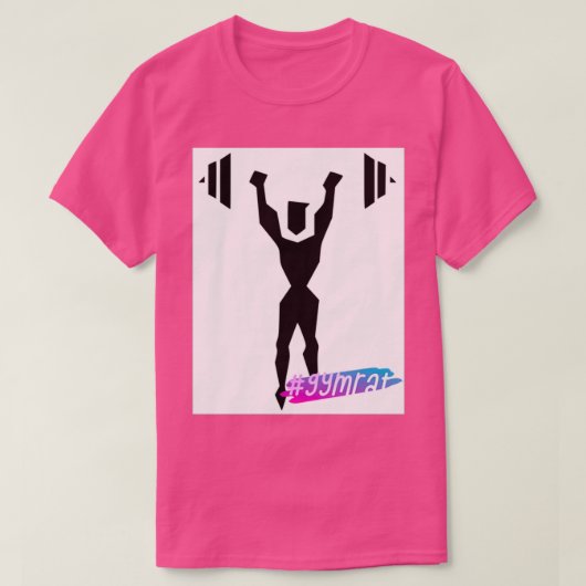 GymRatvormig ontwerp voor gymRats T-shirt (Design voorkant)