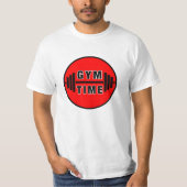 Gymtijd T-shirt (Voorkant)