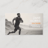 Gymtrainer Visitekaartje (Voorkant)