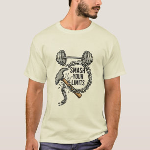 Gymwear - Kracht, Kracht, Geen Grenzen T-shirt