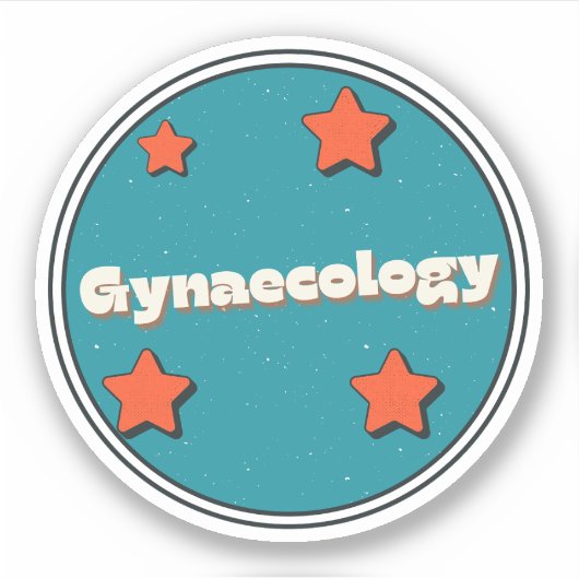 Gynaecologie Sticker (Voorkant)