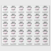 Gynaecoloog Beste OBGYN op Stad of Stad Cadeaupapier (Vlak)