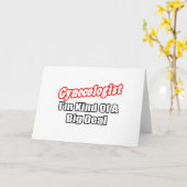 Gynaecoloog... grote deal kaart (Gele Bloem)