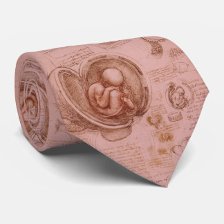 Gynaecoloog Obstetricist Man Stropdas Da Vinci Red