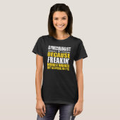 Gynaecoloog voor collega t-shirt (Voorkant volledig)