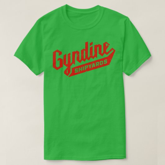 Gyndine Shipyards T-shirt (Design voorkant)