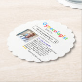 GYNECOLOGIST obstetrician doctor GOOGLE search Kartonnen Onderzetters (Gekanteld)