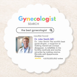 GYNECOLOGIST obstetrician doctor GOOGLE search Kartonnen Onderzetters
