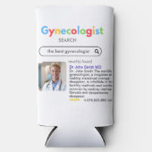 GYNECOLOGIST obstetrician doctor GOOGLE search Seltzer Blikjeskoeler (Voorkant)