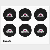 Gynefilie Pride Ronde Sticker (Vel)
