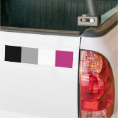 Gynefilie Pride Vlag Bumpersticker (Op Truck)
