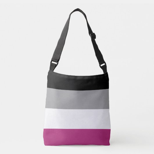 Gynefilie Pride Vlag Crossbody Tas (Voorkant)